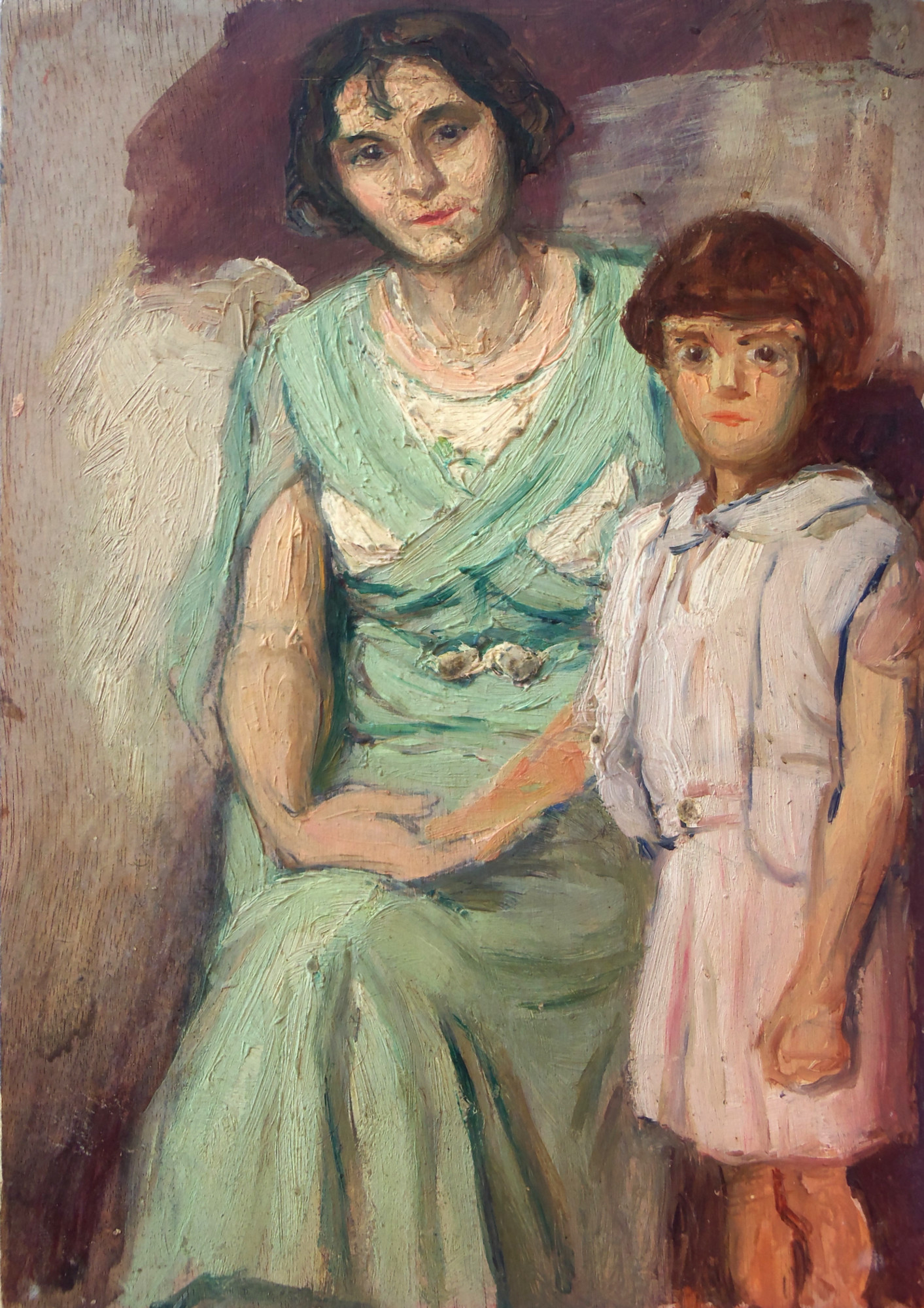 Esquisse pour le portrait de la famille du Docteur GA