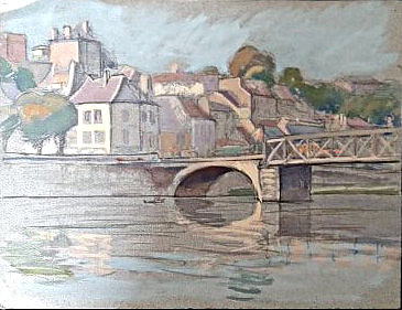 Pontoise - Le Pont sur l'Oise